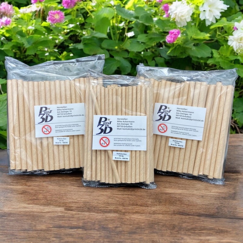 Nesting Tubes for Solitaire Bees - Pack of 300 Nesting