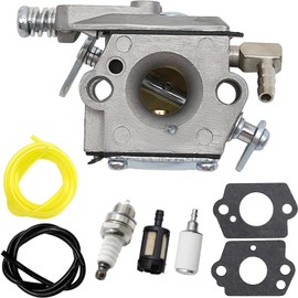 Anxingo 640347 640347A Carburetor Replacement for Tecumseh TM049XA 2-Cycle Vertical Engine for Strike Master & Jiffy Ice Augers TC200 TC300 50667 Engine Carb