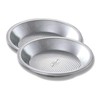 USA Pan Bakeware - Juego de 2 moldes comerciales de