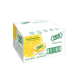 True Lemon Water Enhancer Packets - Sugar-Free, 0 Calorie Drink Mix with Real Lemon Flavor (Bulk Pack of 500)