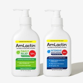 UnKnown Amlactin Intensive Moisturizing 15%+12%/7% 225g 2 types of lactic acid lactic acid lotion dead skin cell improvement highly moisturizing chicken meat amlactin / 엠락틴 인텐시브 모이스처라이징 15%+12%/7% 225g 2종 락틱애씨드 젖산로션 각질개선 고보습 닭살 amlactin