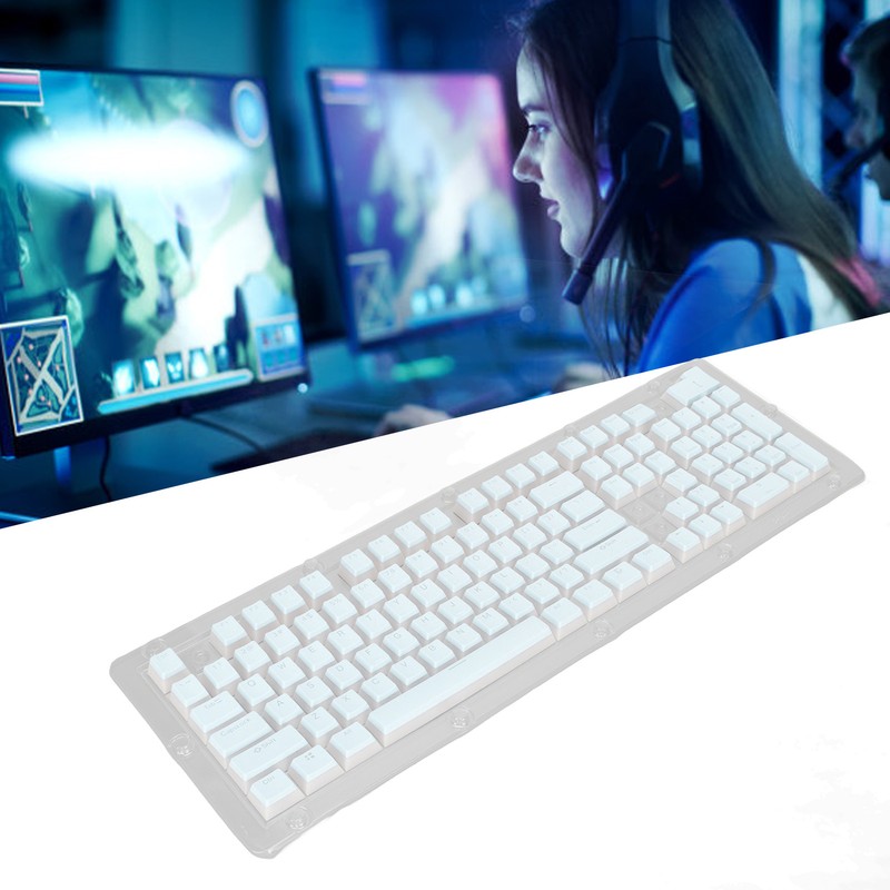 PBT Keycaps High Low Layout Double Layer 2 Color 108