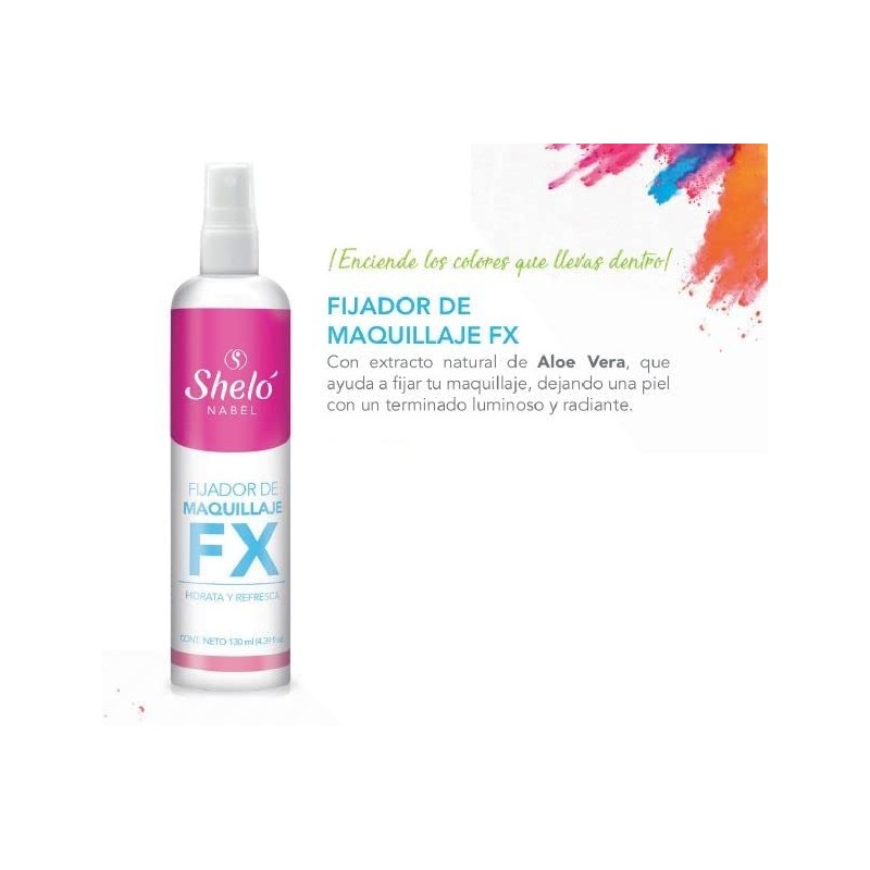 Fijador De Maquillaje Fx, Con Extracto De Aloe Vera