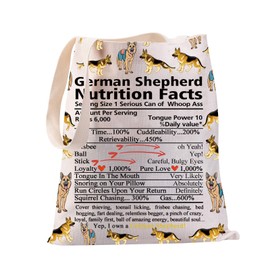 JYTAPP German Shepherd Tote Bag Animal Dog Gift German Shepherd Dog Breed Shoulder Bag Dog Mom Gift