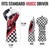 Racing Sports Car Golf Driver Headcover – Full Colour |