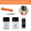 Ring Doorbell Screwdriver Set,T6,T15,+5.0,-4.0 Double-ended Screwdriver Bits with 40 Screws,for