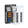 Costcom 12 Way Blade Fuse Auto Block Box Holder Indicator