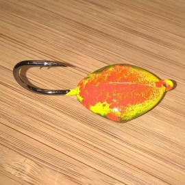 T&A Jigs 5PK TOG BLACKFISH FIRETIGER SHEEPSHEAD Ocean Sea Sweeper JIGS Tautog Porgy Jig - 1oz