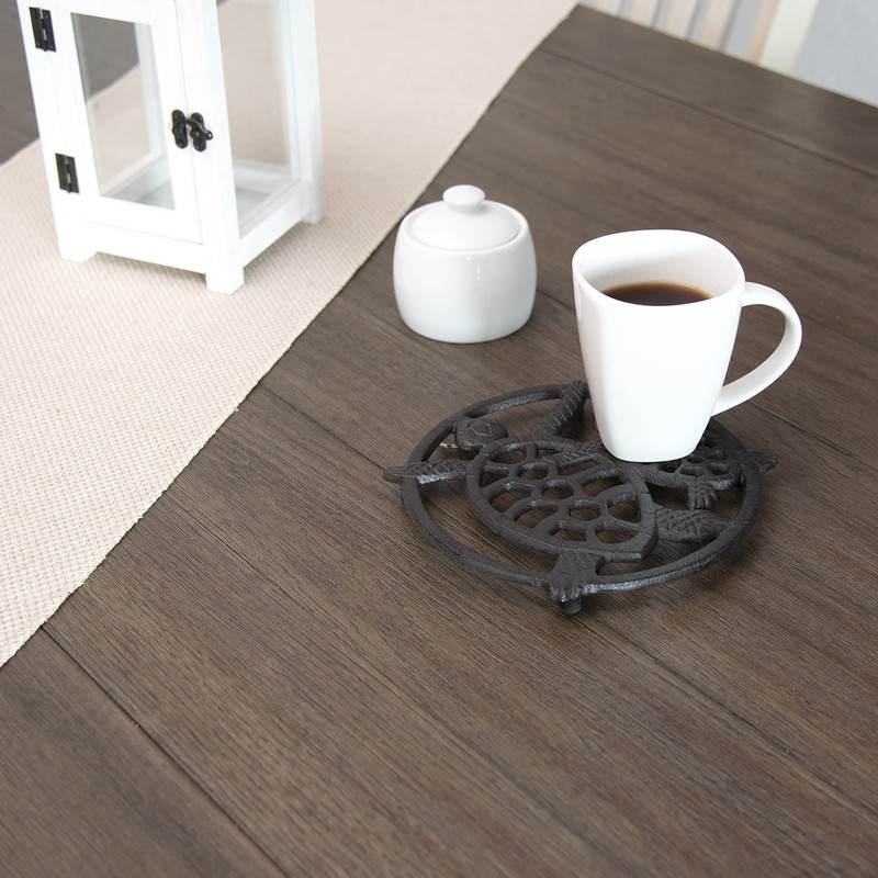 GASARÉ, Cast Iron Trivet for Hot Dishes, Pots, and Pans,