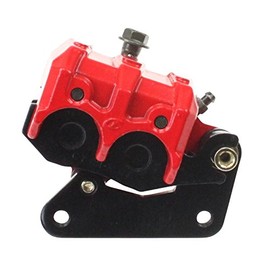 Xfight Parts Brake Pliers Red Left Front 2 Speed 50 ccm YY50QT (Double Piston with Widerlager with Drip 28 1E40QMB 701976