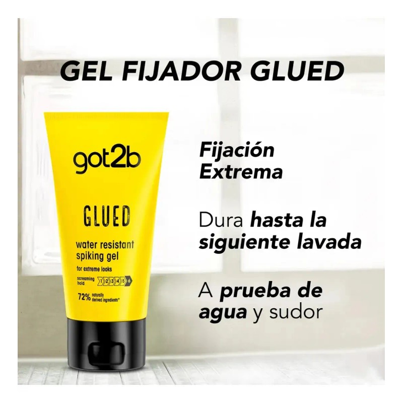 Gel Fijador para cabello Got2b Glued 150 ml