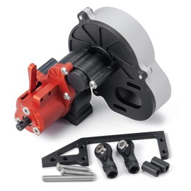 RC-Hub Metal Complete Transmission Case Gearbox with Gear for 1:10 Axial SCX10 RC Crawler Car