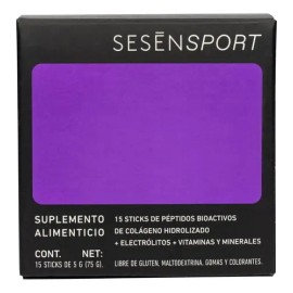 Sesen Electrolitos En Polvo Sabor Uva 15 Sobres                                                                                                       