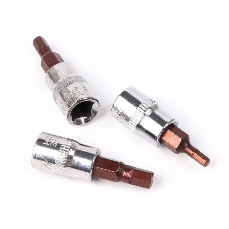 1/4 Inch Drive Metric Hex Bit Socket Set HW3 HW4