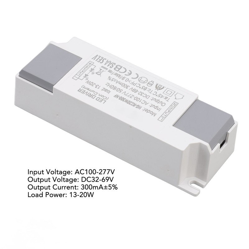 LED Power Supply Driver AC 100‑277V to DC 32‑69V LED