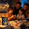Calendario de Cuenta Regresiva de Halloween con 24 Adornos de