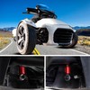 KAMIYONG 2pcs Sway Bar End Links Heim Joint Set 8cm
