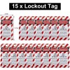 SAFBY Lockout Tagout Kit Electrical Loto - Group Lockout Hasps,
