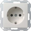 Complete Set GIRA Standard 55 Frame, Single – Pure White,
