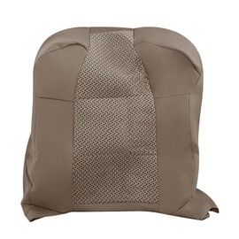 BuliBoao Driver Side Top Lean Back Cloth Seat Cover Replacement Fits for Ford F-150 Lariat 2WD 4X4 Extended-Cab 2003 Tan