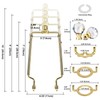 WEAVERBIRD Lamp Harp Holder, 7 8 9 10 Inch Adjustable