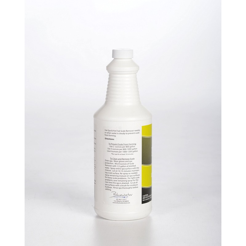 Spa & Hot Tub Scale Remover - Quart - Hot