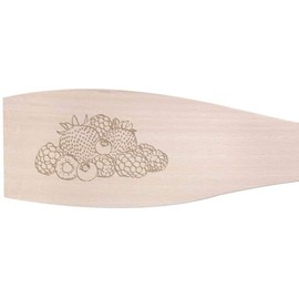 Large 'Mixed Summer Berries' Wooden Cooking Spatula (SA00025292)