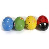Voarge Maracas - 4pcs Kids Baby Wooden Egg Music Percussion