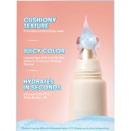 SHEGLAM Crystal Glaze Moisturizing Lip Gloss Hydrating Jelly Long Lasting Waterproof Plumping Lip Gloss-Own Your Shine