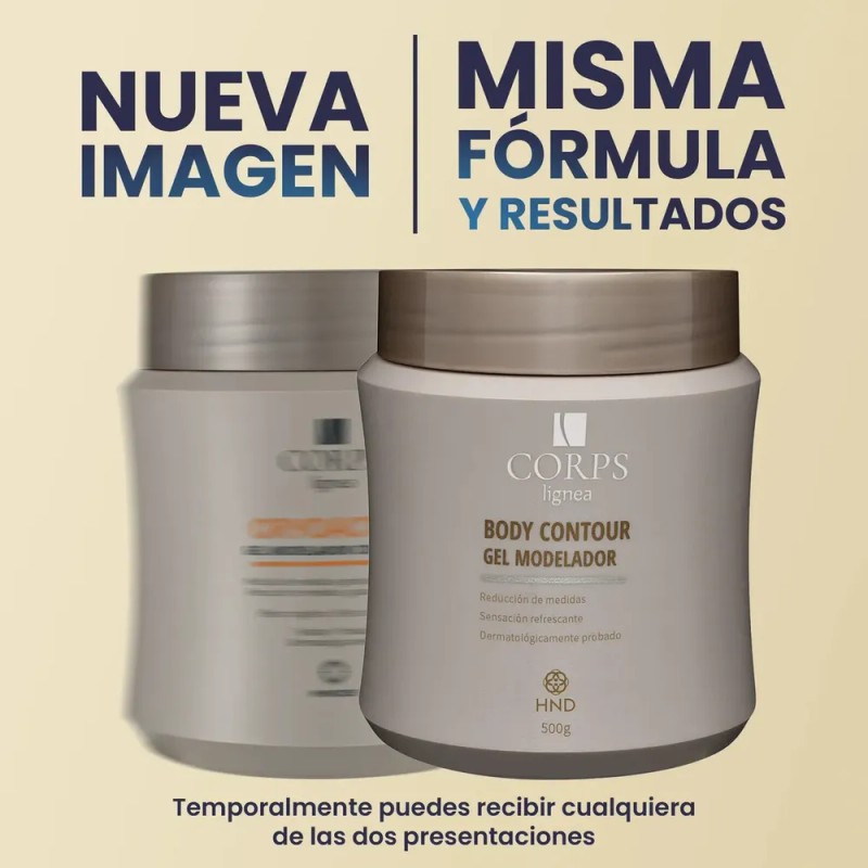 Gel Cryoactive Corps Reductor De Medidas Hinode 2 Frascos
