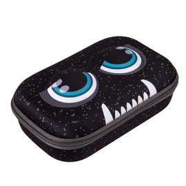 ZIPIT Beast Pencil Case for Boys, Large Pencil Case for School, Pencil Case for Kids with Organiser, Pencil Case Black