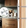 AMLOOPH M4 Door Knobs Cabinet Handles Screws, 12 Pack Kitchen