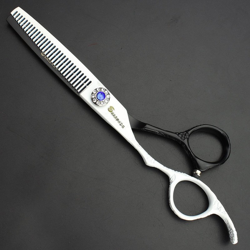 Hairdressing Scissors 6 Left-Handed Japanese High-End Barber Scissors 440C
