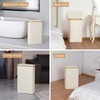 iEGrow 65L Slim Laundry Hamper, Narrow Laundry Basket with Lid,Foldable