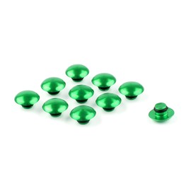Mad Hornets Universal Motorcycle Hex Socket Bolt Screw Nut Head Cover Cap M10 10MM, Green
