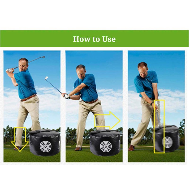 TuhooMall Hitting Bag Golf Impact Power Smash Bag Swing Training