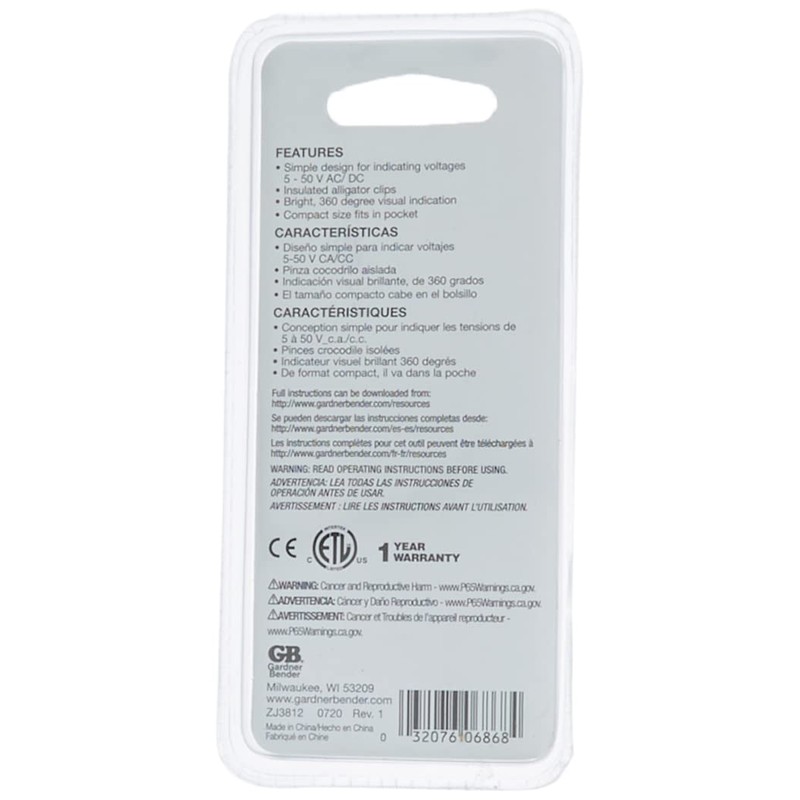 Gardner Bender GET-3202 Low Voltage Tester