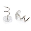 200 pcs Transparent Plastic Head Screw Nail for Upholstery and