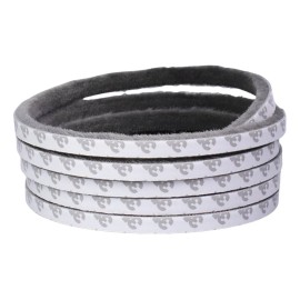 Estuchelandia 3mt Tira Sellado Cepillo Cinta Polvera Puerta Ventana 9x15mm