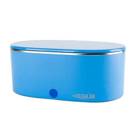 Tru Techlab New Gen Ultrasonic Cleaner. Noiseless Jewelry Cleaner Machine, Diamond Ring Cleaner, Silver Jewelry Cleaner, Ultra Sonic Cleaner for Eyeglass, Watch, Retainer or Denture Cleaner