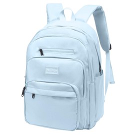 Clufar School Backpack Teenager Boys Girls Waterproof Backpack Men Women for School Daypack School Bag School Bag School Bag Large for Causal Travel Travel, blue