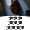 Cap Hook Adhesive Punch Free Wall Hat Holder Beauty Salon