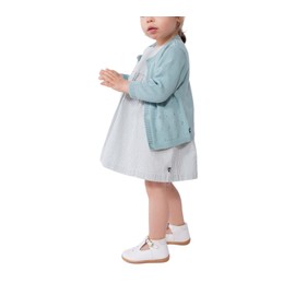 Petit Bateau Baby Girls' Cardigan, Green