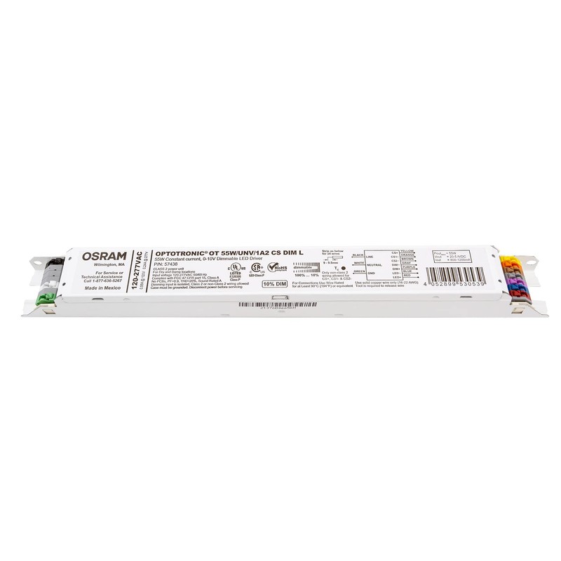 Osram 57438 Optotronic 55W 120/277V AC 50/60Hz Constant Current Dimmable