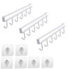 CANGCANG Cup Holder, 3 Pieces Kitchen Cabinet Organiser, Cupboard Insert,