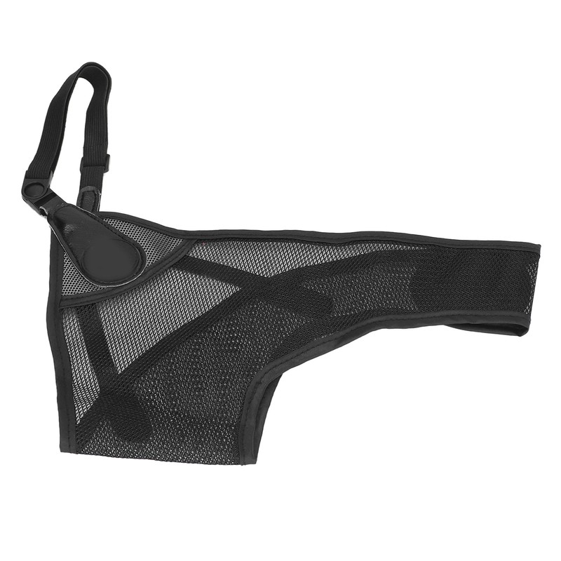 Archery Chest Guard Adjustable 3D Composite Mesh PU Leather Breathable