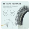 ANNAFRIS Eyelash Extension 2Tips 5D WW Lash Extension 0.07 D