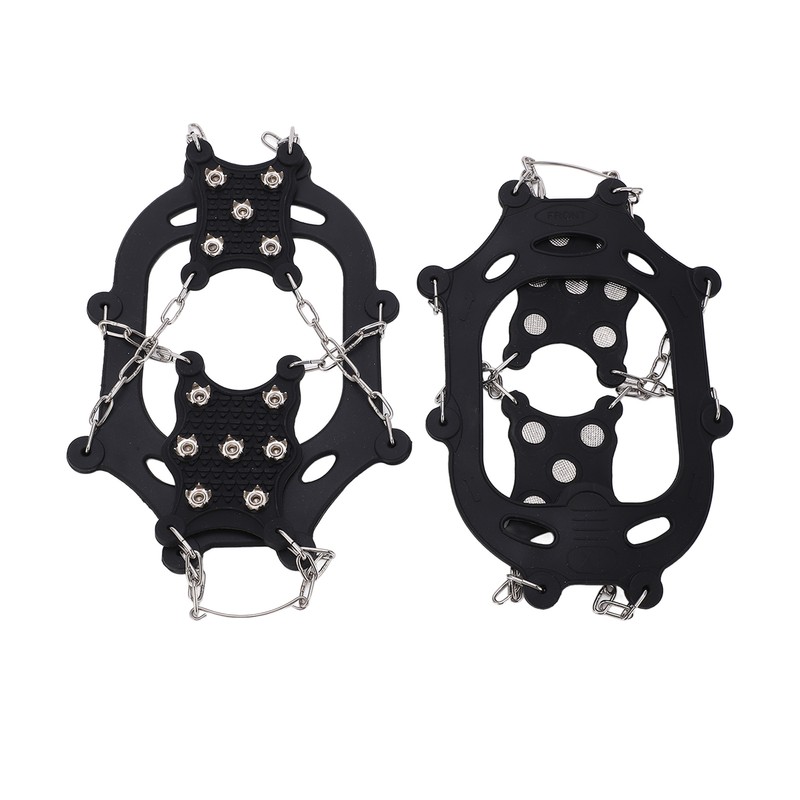 2pcs/set 12 Tooth Crampons Shoe Cover Rust Resistance Durable Outdoor