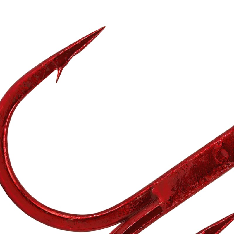 Gamakatsu Treble Treble 13, Size: 2, Colour: Red