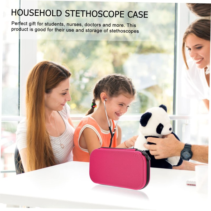 CIYODO 1Pc Stethoscope Travel Pouch Storage Bag with Mesh Pockets